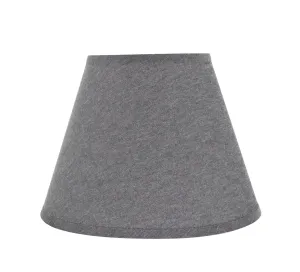 # 32625 Hardback Empire Spider Lamp Shade Grey, 6"x 12"x 9"