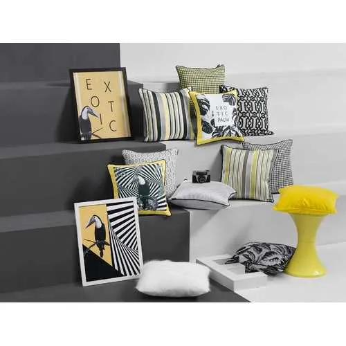 17"x 17" Jacquard Shadows Decorative Throw Pillow Cover