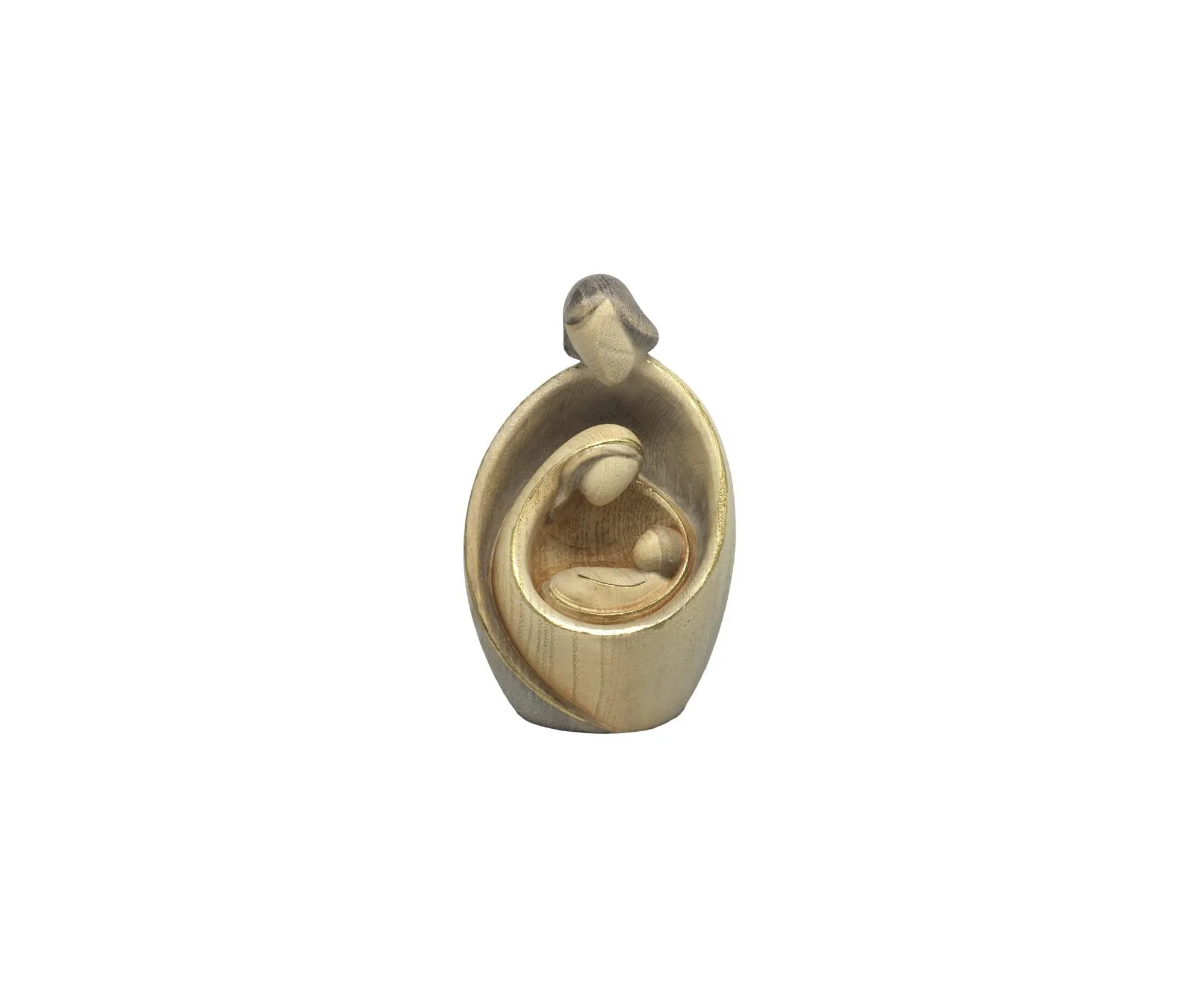 6" Italian Ash Wood Nativity