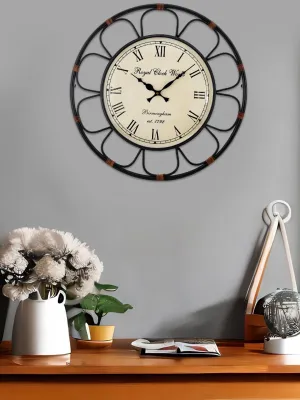 Aapno Rajasthan Large French Provincial Metal Clock