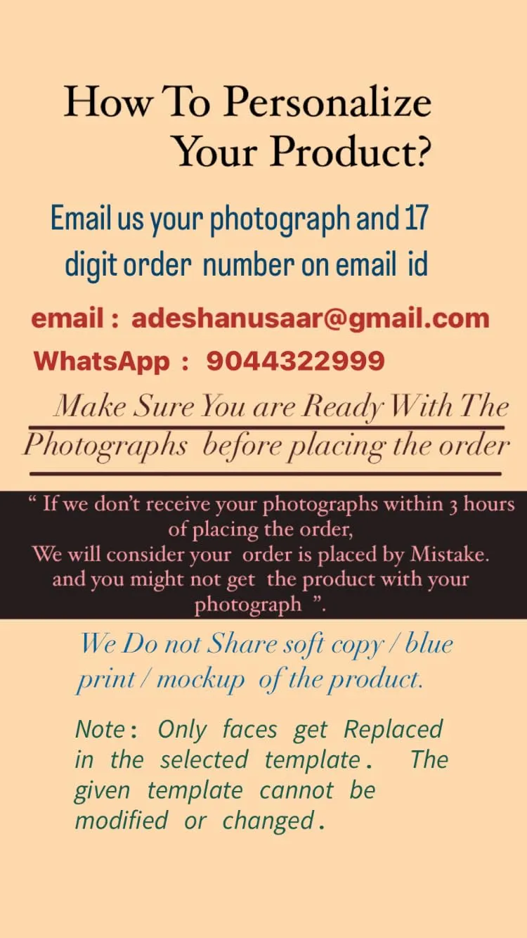 Adesh Anusaar™ Caricature Personalized Gifts for Couple for Anniversary, Marriage (9 x 6.5) AD039