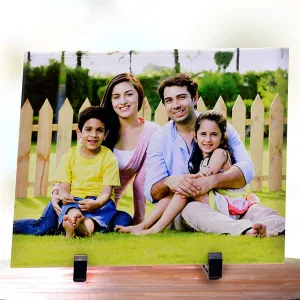 AJANTA ROYAL Personalized Tile with Your Photos (8" x 10" Inch)