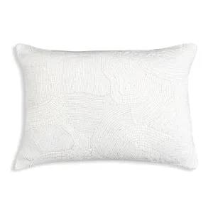 Amaya Lumbar Pillow, Ivory