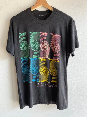 Authentic 1989 Rolling Stones Steel Wheels Tour T-Shirt