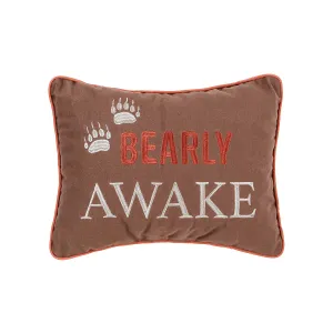 Bearly Awake Pillow