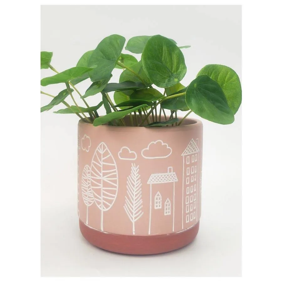 Bree Pink Planter