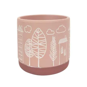 Bree Pink Planter