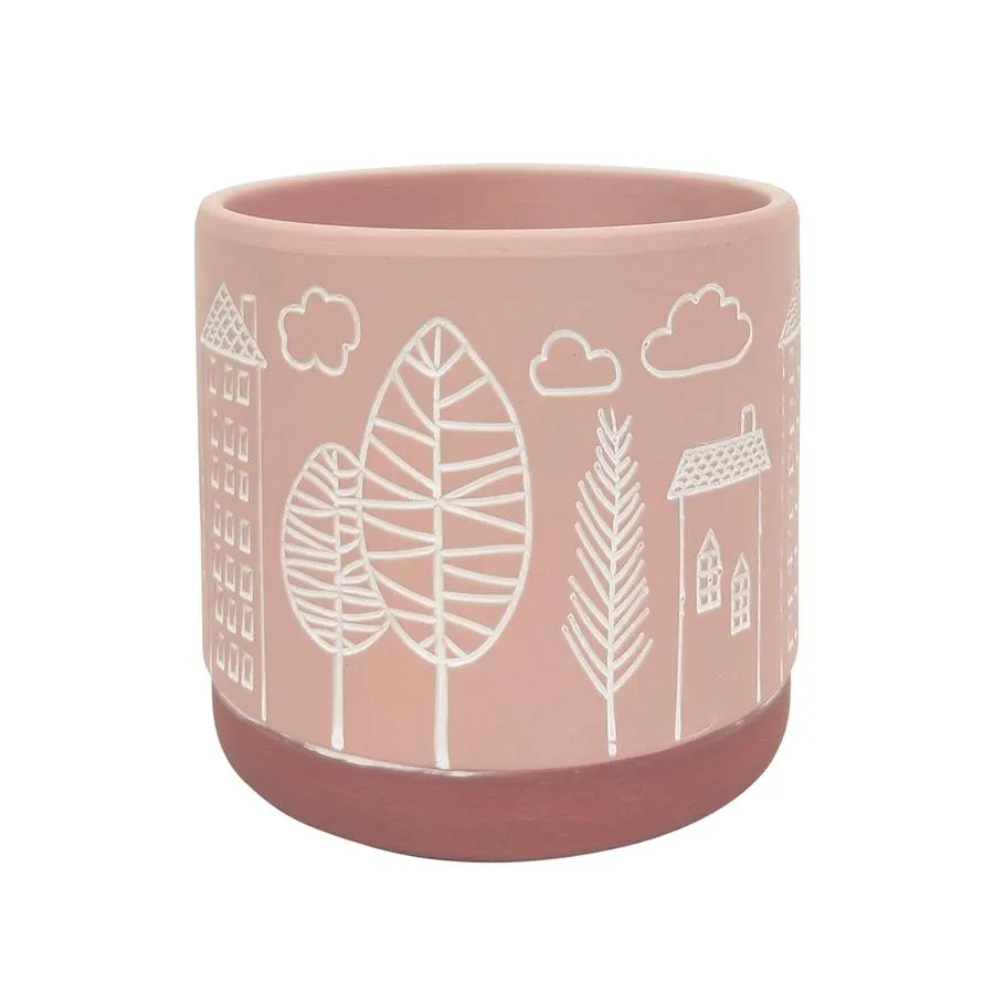 Bree Pink Planter