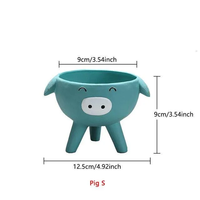 Cartoon ceramic planters