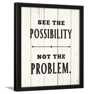 Chaka Chaundh Acrylic-Office Quotes Frames-Motivational Quotes Wall Frames For Office-Positive Business Quotes Wall Frame-Office Quotes Poster-(14 X 11 Inches) (White Wood Vintage-Color-3)