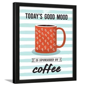 Chaka Chaundh - Coffee Quotes Wall Frames - Food Quotes Frames for Home & Cafe - Coffee Frames for Wall and Kitchen - Coffee Posters for Wall with Frame - Quotes Wall Frames for Dining Room (13.6 X 10.6 Inches)