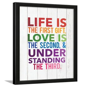 Chaka Chaundh - Love Quotes Wall Frames - Love Quotes Frame - Love Quotes Photo Frame - (13.6 X 10.6 Inches)