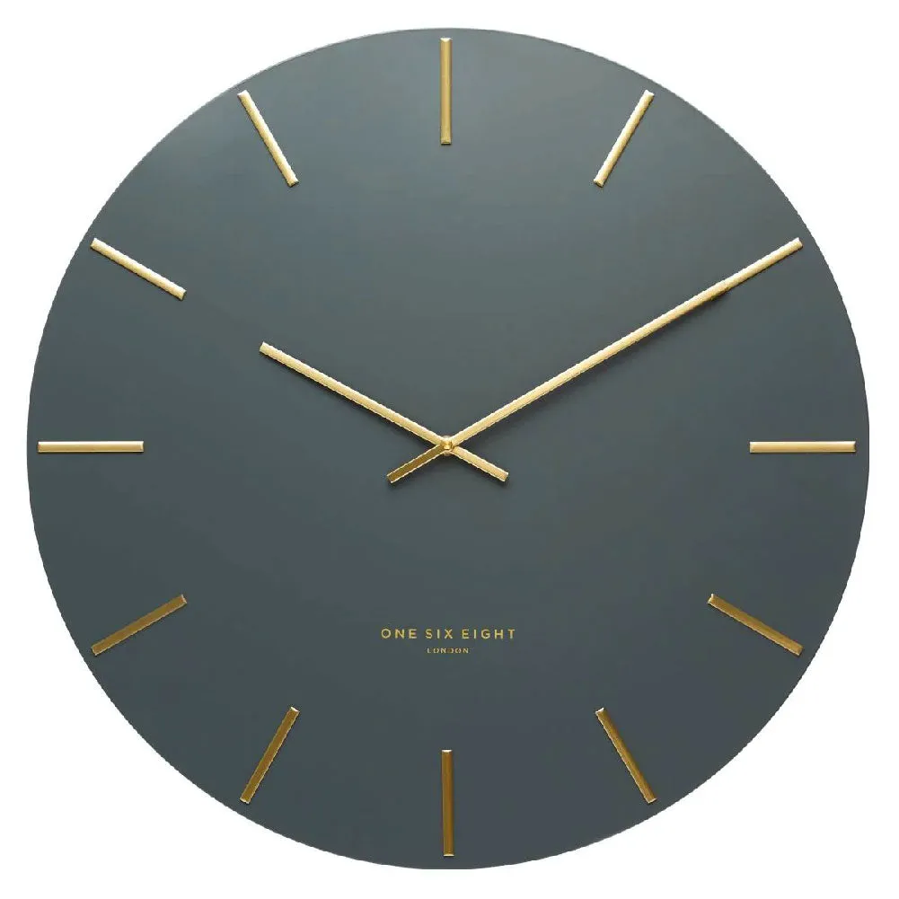 Charcoal Luca Clock (60cm)