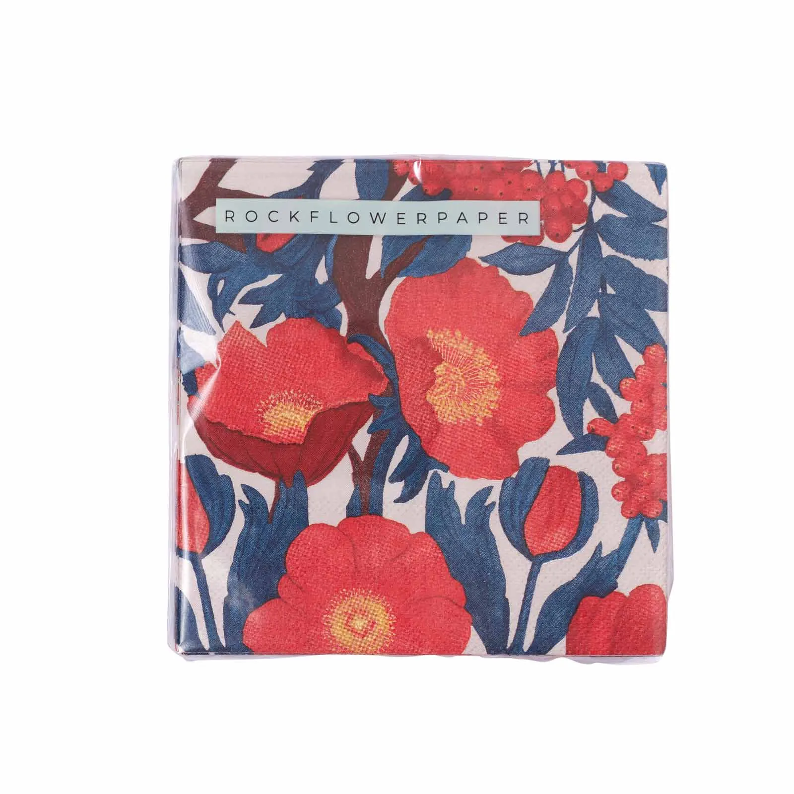 Charming Icelandic Poppies Cocktail Napkins - 20 Pack