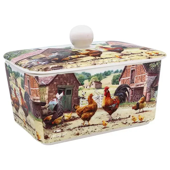 Cockerel & Hen Range - Mugs, Coasters, Trays and more