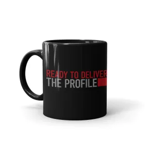 Criminal Minds Ready to Deliver Black Mug