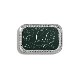 Customized Green Rectangular Paperweight