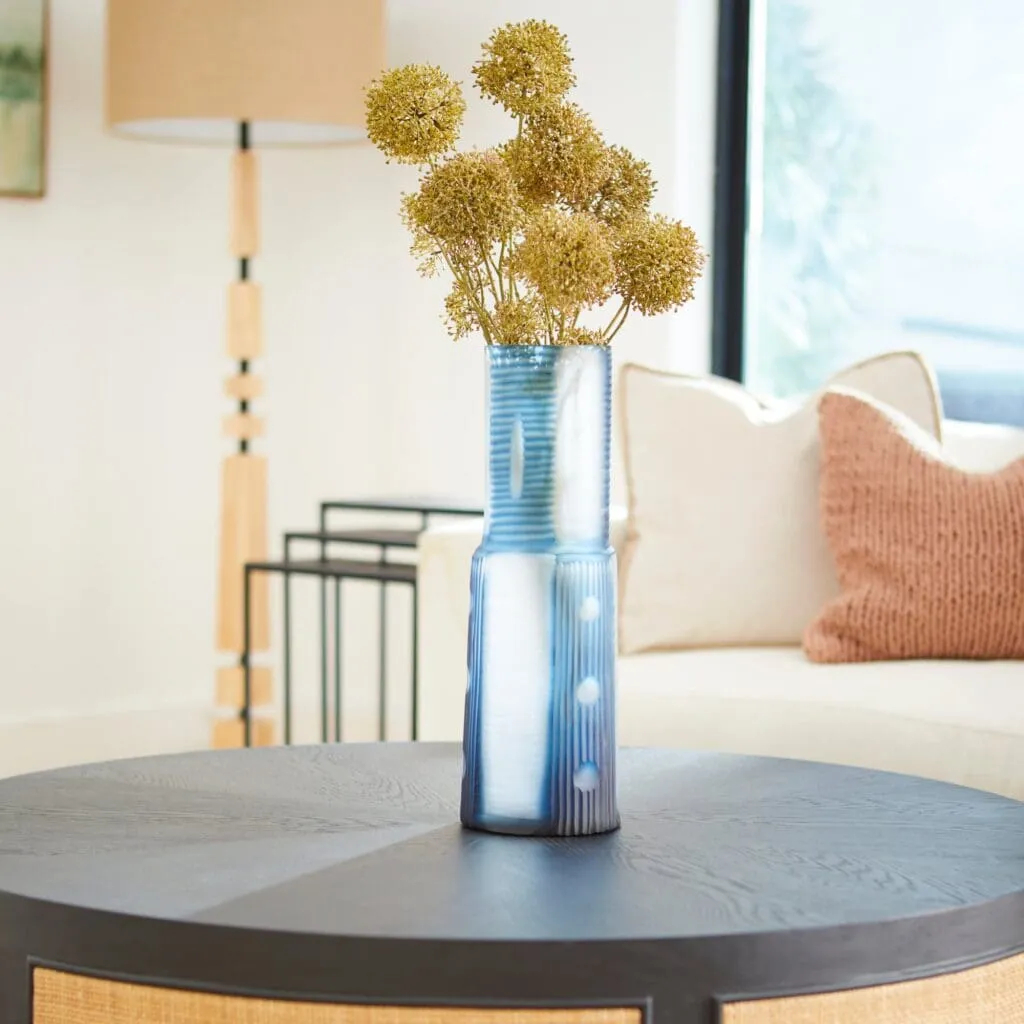 Cyan Design 11101 Olmsted Vase - Blue - Large