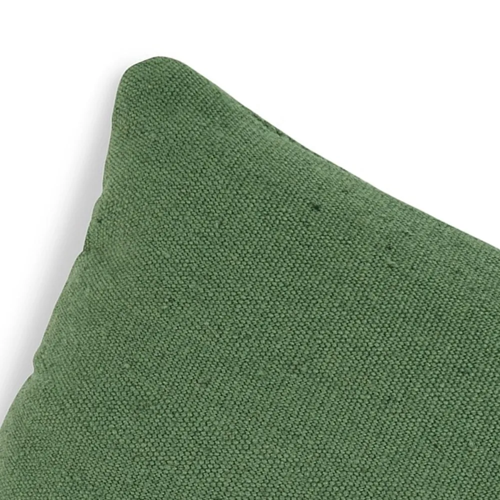 Dco Throw Pillow Set of 4, Indoor Outdoor, Woven Geometric Design, Green By Casagear Home