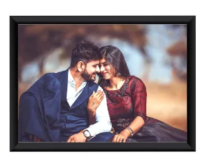 Dhara Personalized 9x13 Inch Photo Frame for Home Decor - Custom Upload | Thoughtful Gift Idea