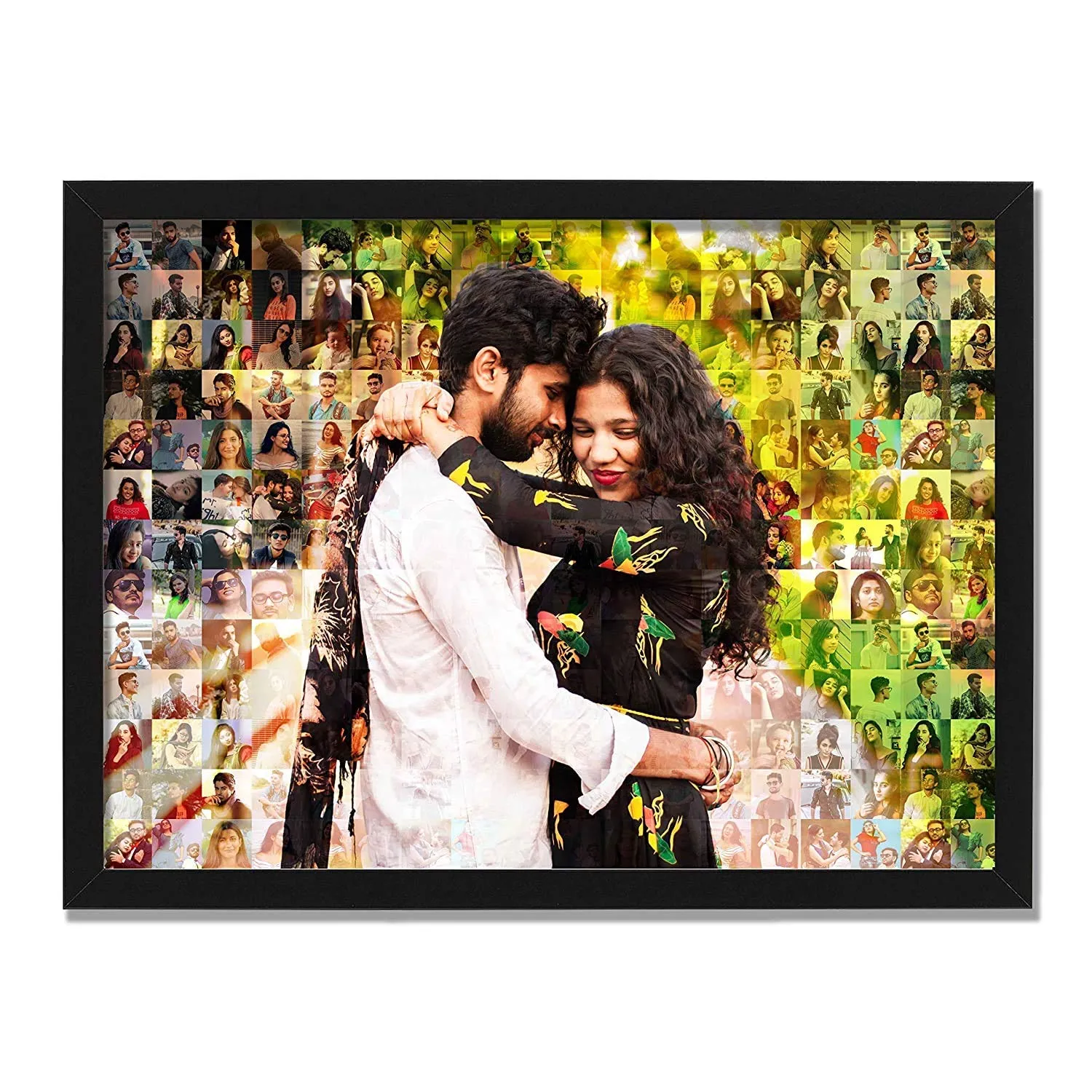 Dhara Personalized 9x13 Inch Photo Frame for Home Decor - Custom Upload | Thoughtful Gift Idea