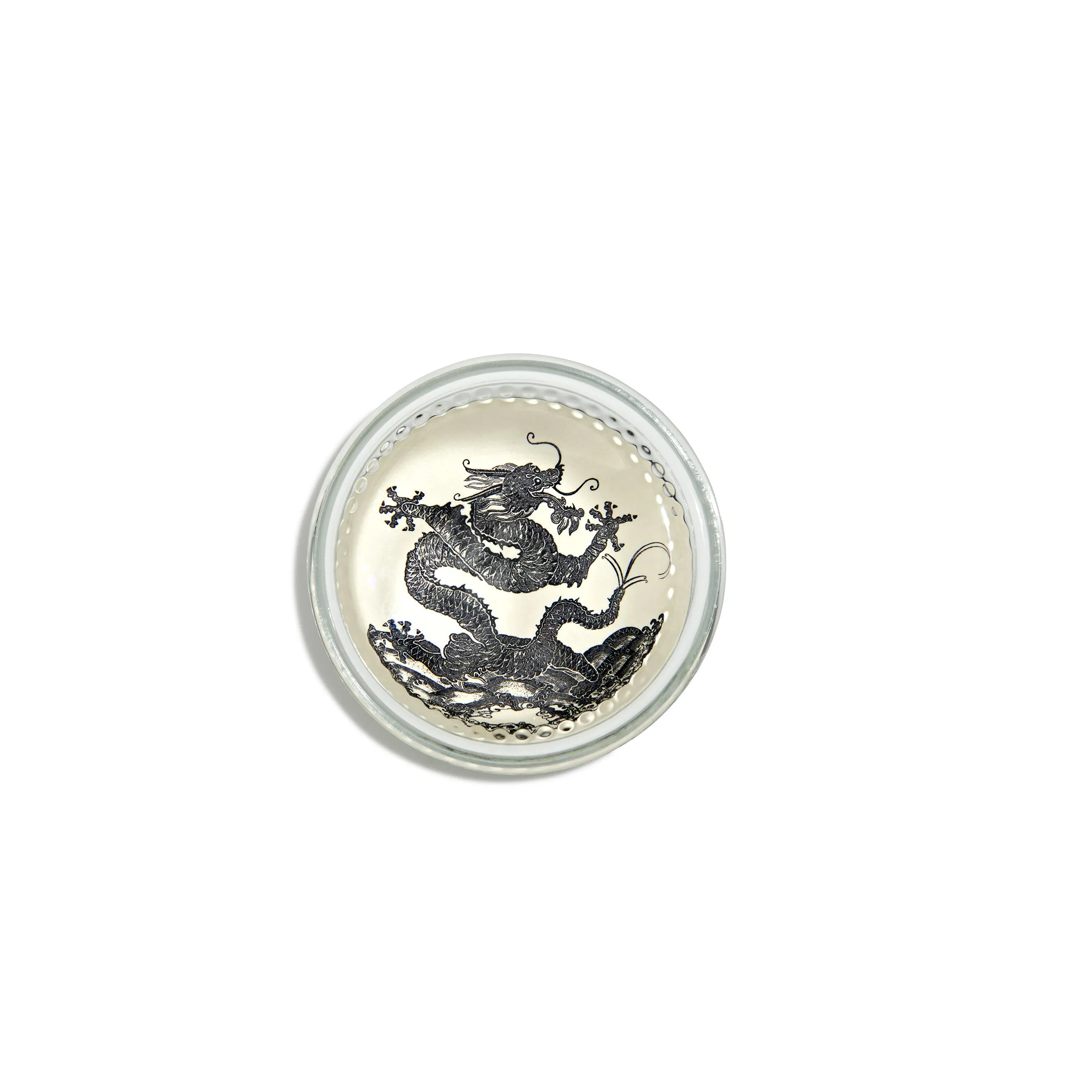 Dragon Black Dome Paperweight
