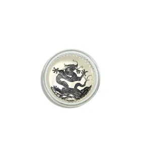 Dragon Black Dome Paperweight