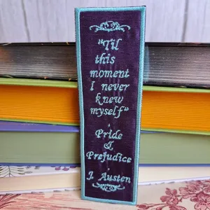Embroidered Bookmark
