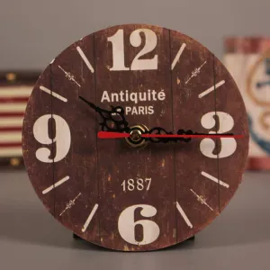 European Style Vintage Home Decoration Table Clock