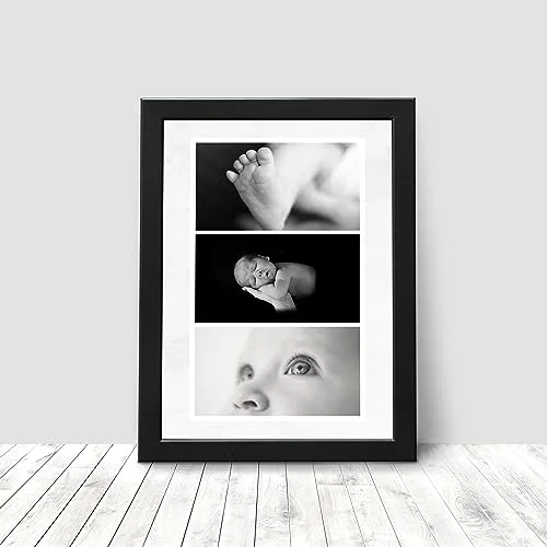 Fairus Customised 3-in-1 Photo Frame with Your Photo, Personalised Wall, Room and Home Decor Gift (10x12 inches)