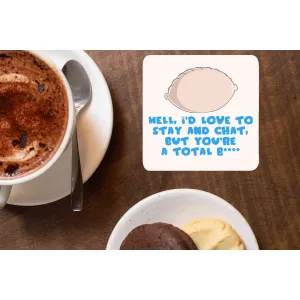 Family Guy Coasters - Stay And Chat