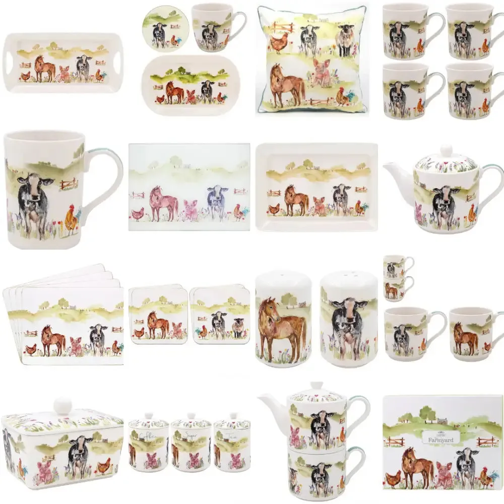 Farmyard Range - Mugs, Coasters, Placemats, Cutting Boards and More