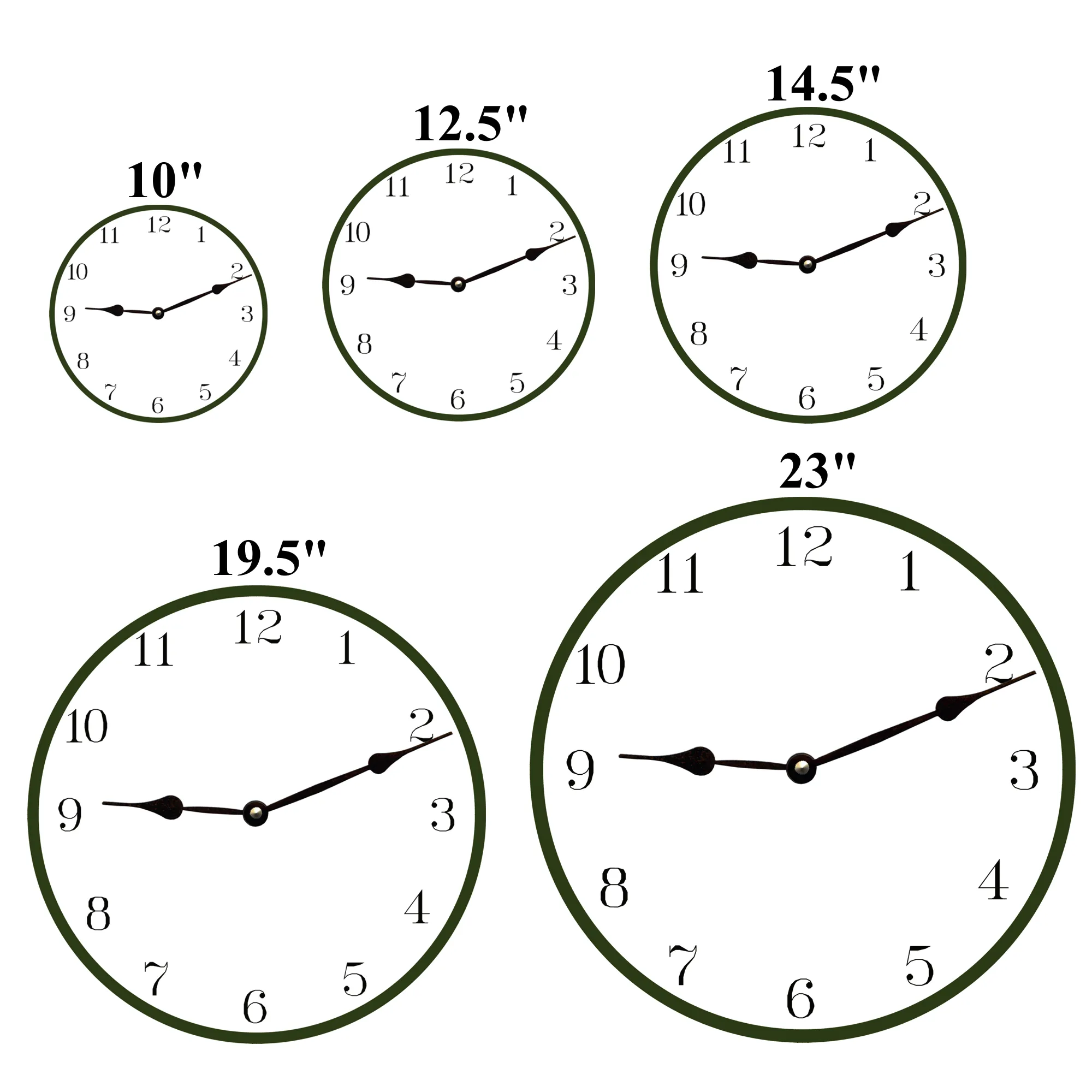 Floral Wall Clock - Buttercup Flower Clock