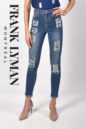 Frank Lyman Decorative  Denim 216112U