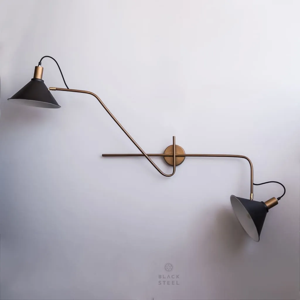Fsw212 Fifty-Ninety Midcentury Modern Wall Sconce