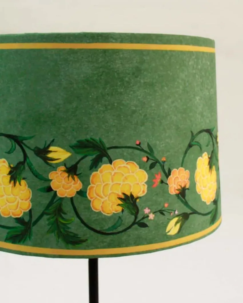 Gainda Drum Wooden Table Lamp