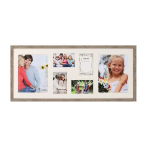 Gallery Collage Rustic Oak 6 Picture