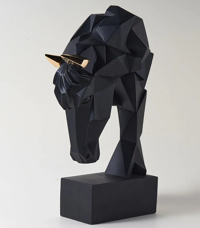 Geo Horse Sculpture
