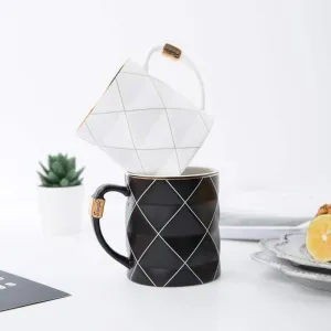 Geometry Design Ceramic Mug