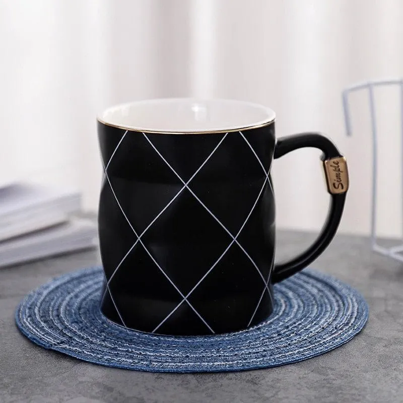 Geometry Design Ceramic Mug