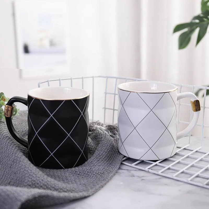Geometry Design Ceramic Mug