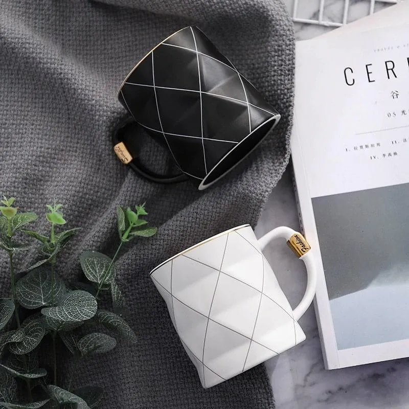 Geometry Design Ceramic Mug