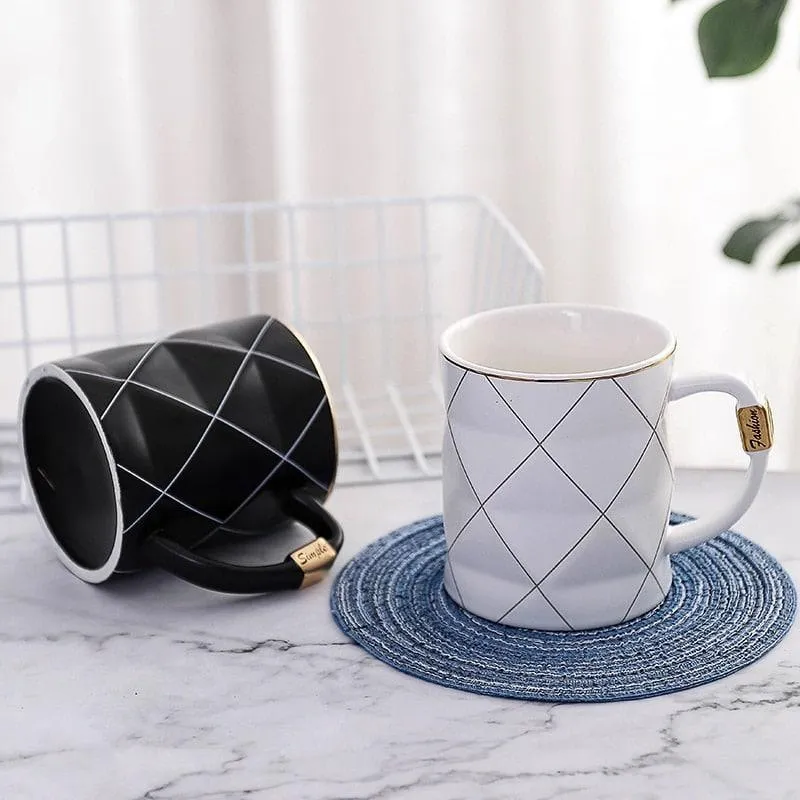 Geometry Design Ceramic Mug