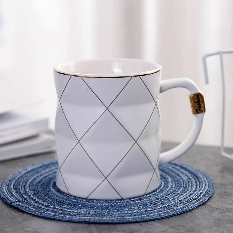 Geometry Design Ceramic Mug