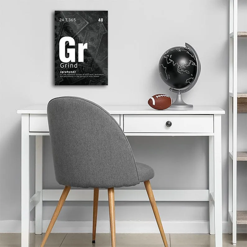 Grind - Motivational Metal Wall Art