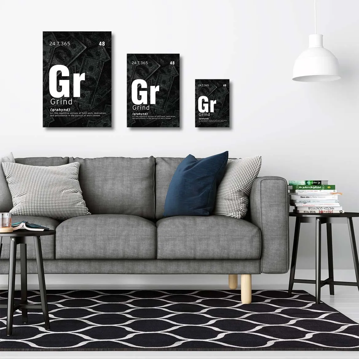 Grind - Motivational Metal Wall Art