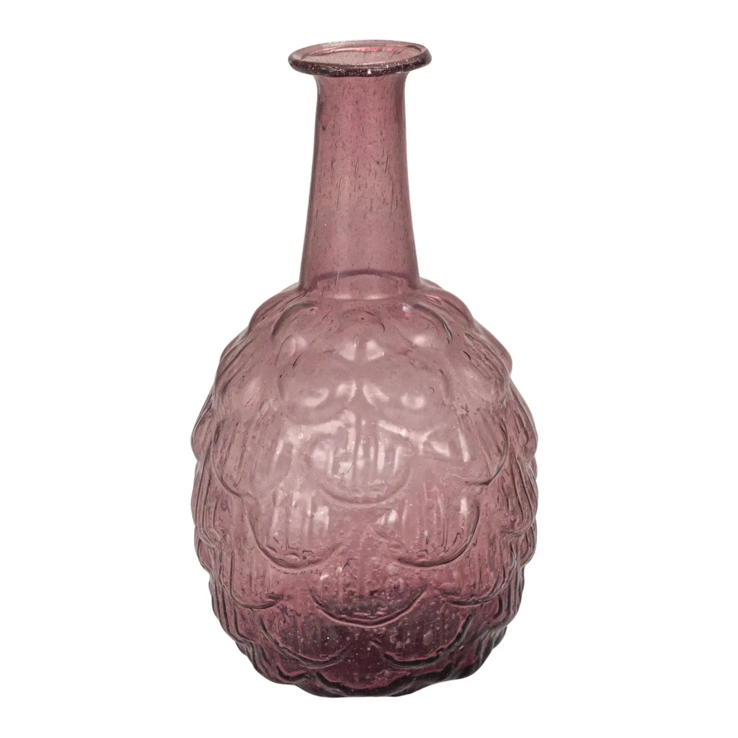 Hand-Blown Recycled Glass Vase
