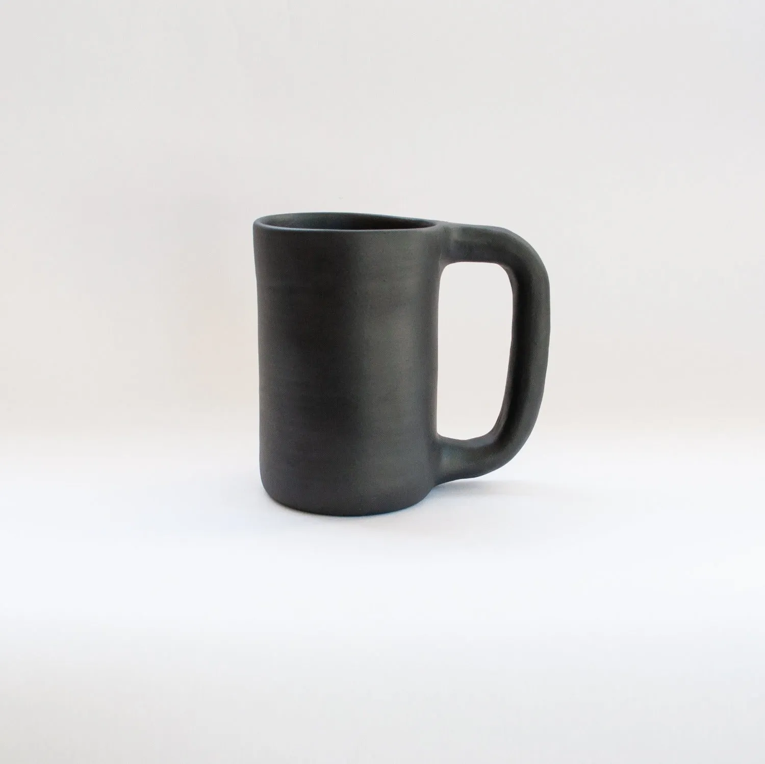Hand Built Tall Ceramic Mug