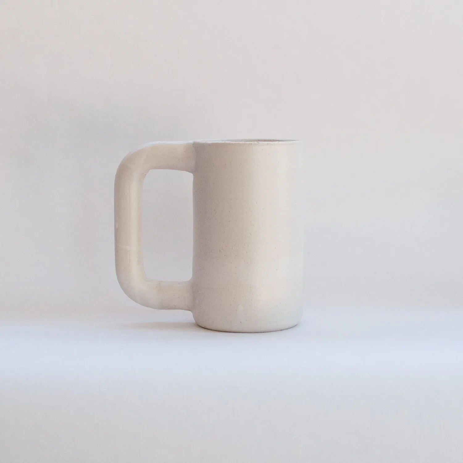 Hand Built Tall Ceramic Mug