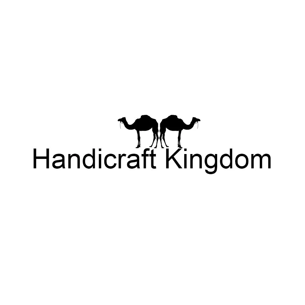 Handicraft Kingdom Table Clocks for Bedroom Designer Analog Modern Quartz Movement for Office & Home Décor | Round Shape Gift Item for Living Room| Approx Size (3.5 Inch) & Wt (600 Gm) Pack of 1